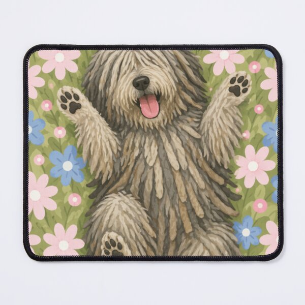 Item preview, Bergamasco Shepherd Dog Illustration | Unique and Loyal Bergamasco Art designed and sold by GoodyPaws.