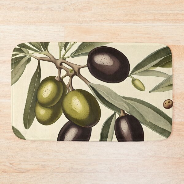 Item preview, Olives Modern Botanical designed and sold by Glimmersmith.