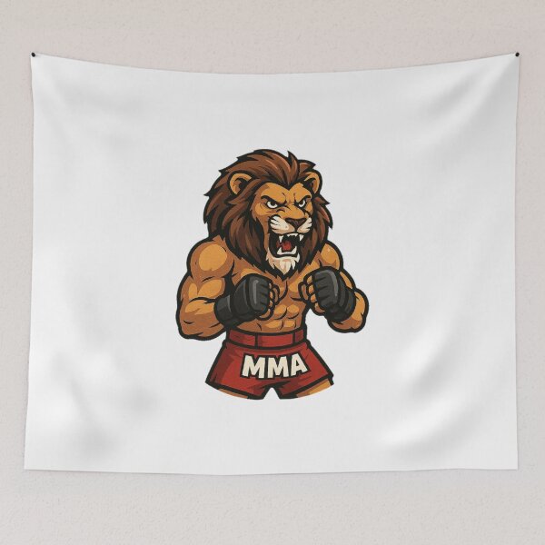 Item preview, Lion MMA, Boxing, Kickboxing, Muay Thai, Jujitsu, Martial Arts, Tiger designed and sold by strongSpiritEd.
