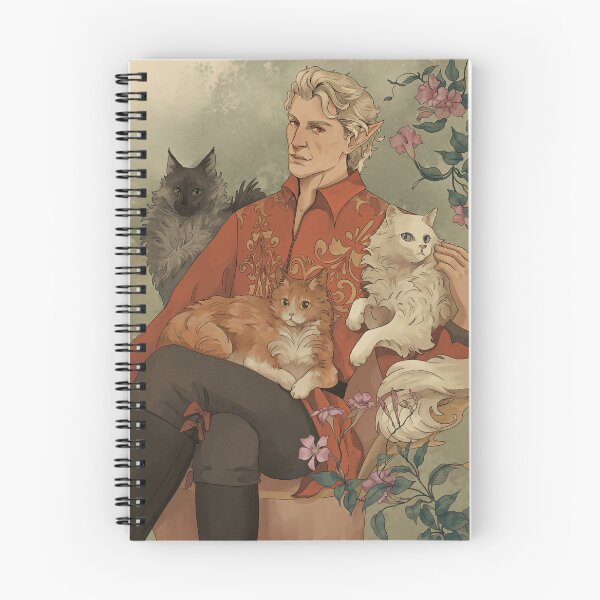 Item preview, Astarion with cats designed and sold by fonnmhar14.