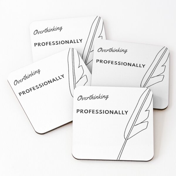 Item preview, Overthinking proffessionally designed and sold by creativityisfun.
