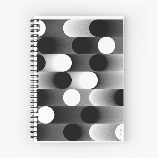 Item preview, Monochrome Optic Bauhaus Illusion - Minimalist Kinetic Circle Art designed and sold by Myowander.