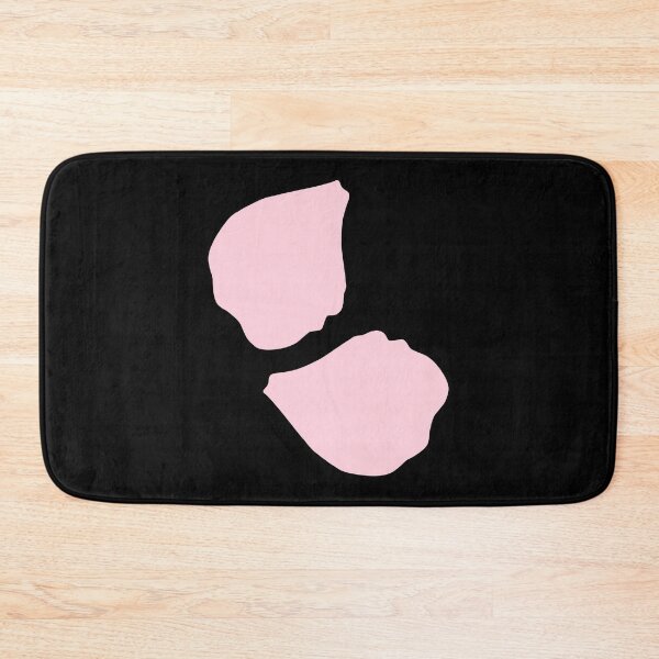 Item preview, Two Minimalist Pink Flower Elements Pun designed and sold by LekkieStudioArt.