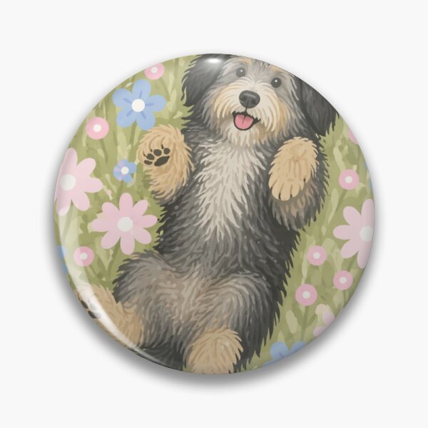 Item preview, Polish Lowland Sheepdog Illustration | Playful and Loyal Polish Lowland Sheepdog Art designed and sold by GoodyPaws.