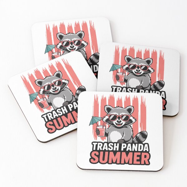 Item preview, Trash Panda Summer designed and sold by theartfulaspie.