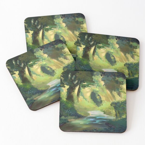 Item preview, Magic Forest Landscape designed and sold by Inchiostro e Tentacoli.