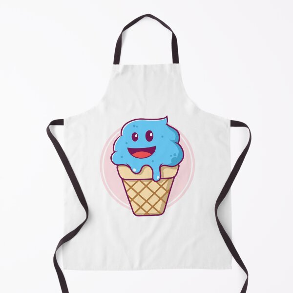 Item preview, Happy Blue Scoop Ice Cream Cartoon designed and sold by anthonyplynch.
