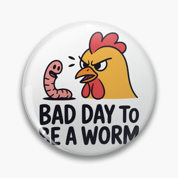 Item preview, Bad Day To Be A Worm designed and sold by theartfulaspie.