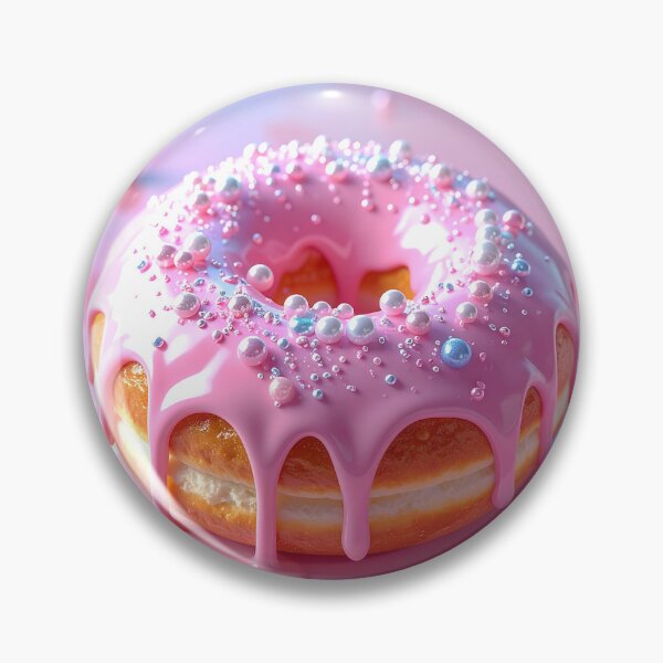 Item preview, Pink Dripping Donut Sweet Treat designed and sold by BetweenForms.