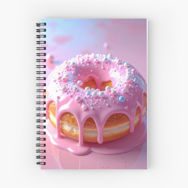 Artikelvorschau, Rosa tropfender Donut – süße Leckerei entworfen und verkauft von BetweenForms.