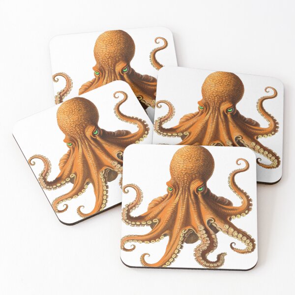 Item preview, Scary Orange Octopus Sea Monster designed and sold by Chris Winn.