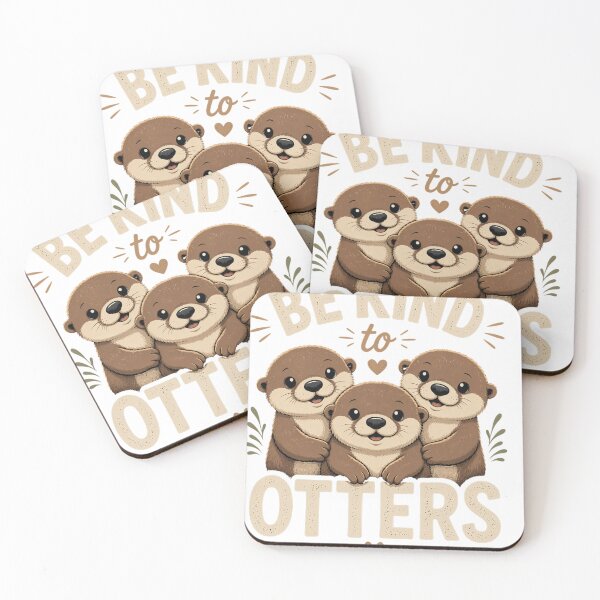 Item preview, Be Kind to Otters Premium Tri-Blend designed and sold by Artistshert.