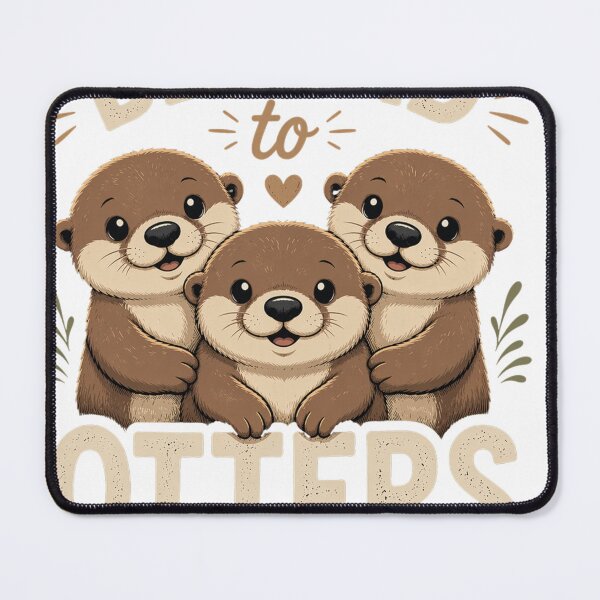 Item preview, Be Kind to Otters Premium Tri-Blend designed and sold by Artistshert.