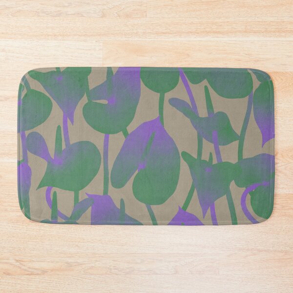 Item preview, Purple anthuriums · Floral background designed and sold by dacoparo.