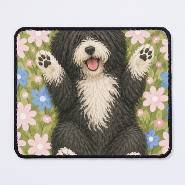 Item preview, Portuguese Sheepdog Illustration | Loyal and Energetic Portuguese Sheepdog Art designed and sold by GoodyPaws.