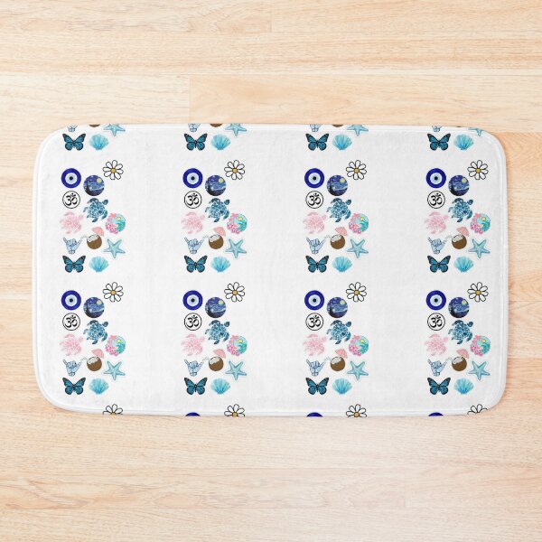 Item preview, ​Aesthetic Sticker Pack Blue Starry Night Turtle Evil Eye Butterfly designed and sold by crystalar95.