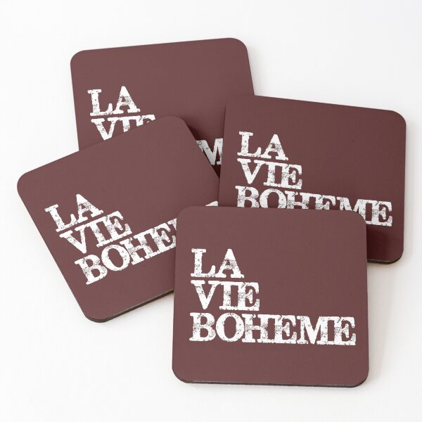 Item preview, La Vie Boheme - Musical Theatre Gifts for Theater Actor Stage Manager & Lover of Rent Musicals Song Lyrics designed and sold by merkraht.