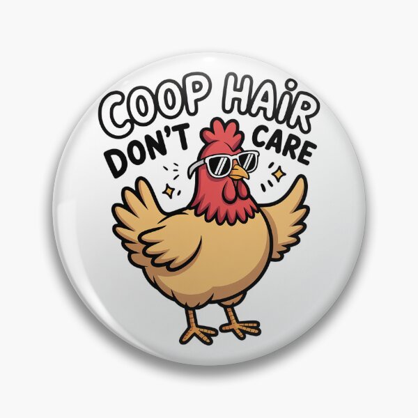 Item preview, Coop Hair Don’t Care designed and sold by theartfulaspie.