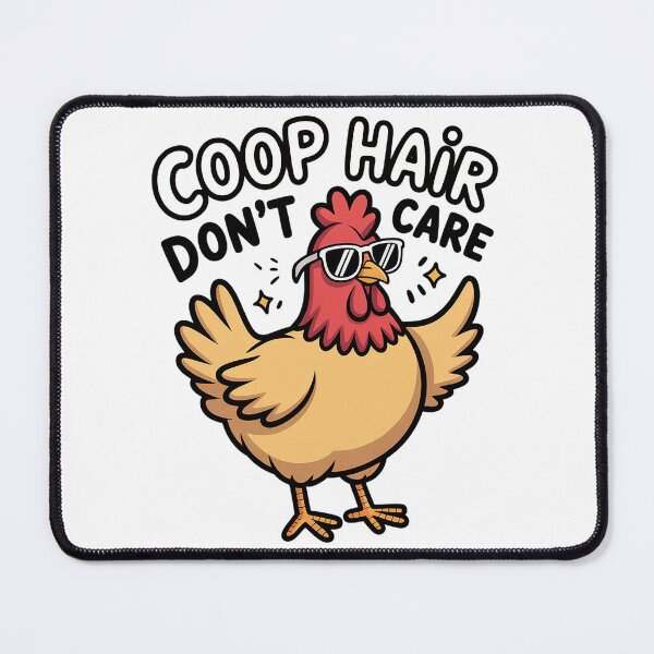 Item preview, Coop Hair Don’t Care designed and sold by theartfulaspie.