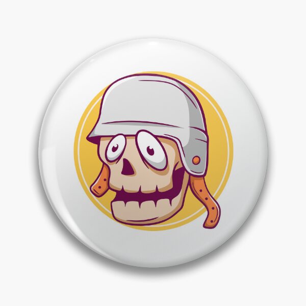 Item preview, Skeleton Soldier in White Helmet designed and sold by anthonyplynch.