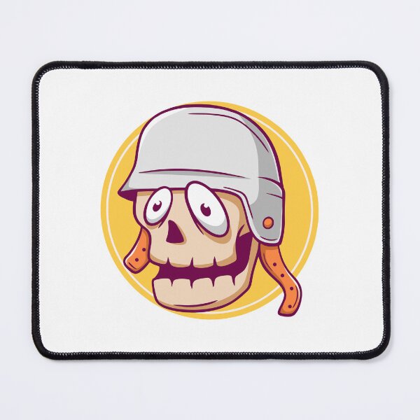Item preview, Skeleton Soldier in White Helmet designed and sold by anthonyplynch.
