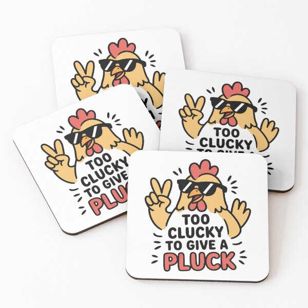 Item preview, Too Clucky To Give A Pluck designed and sold by theartfulaspie.