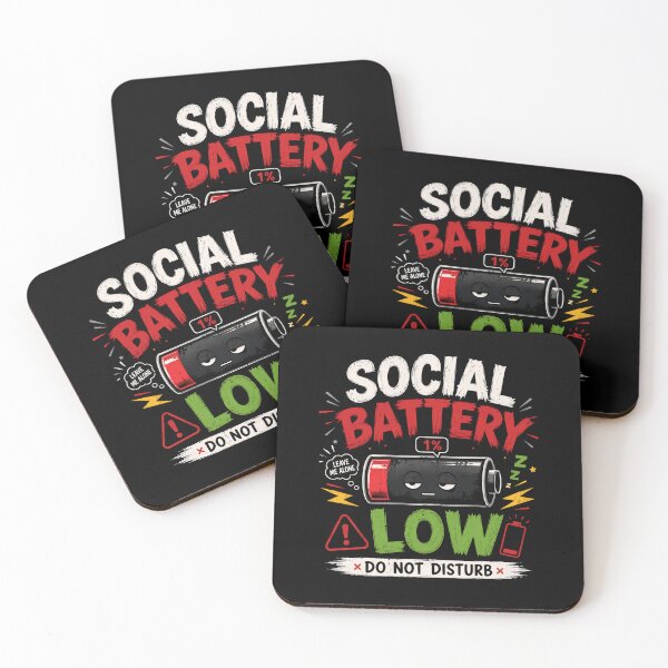 Item preview, Social Battery Low 1% Funny Introvert Shirt, Do Not Disturb Tee, Anti Social Humor T-Shirt, Leave Me Alone Graphic Tee designed and sold by thebestoffer.