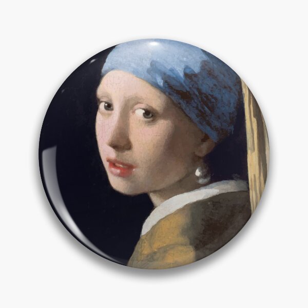 Item preview, Girl With A Pearl Earring Gifts - Johannes Vermeer Classic 17th Century Masterpiece Painting Gift Ideas for Art Lovers of Classical Artwork designed and sold by merkraht.