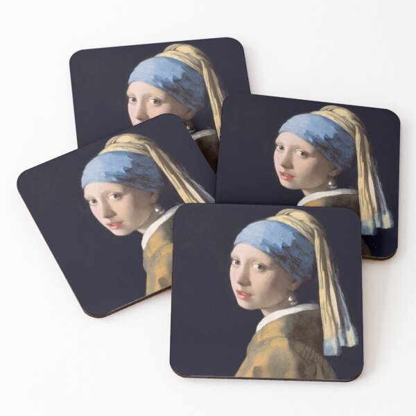 Item preview, Girl With A Pearl Earring Gifts - Johannes Vermeer Classic 17th Century Masterpiece Painting Gift Ideas for Art Lovers of Classical Artwork designed and sold by merkraht.