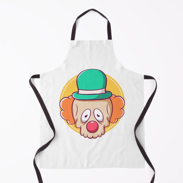 Item preview, Spooky Clown Skull with Green Hat designed and sold by anthonyplynch.