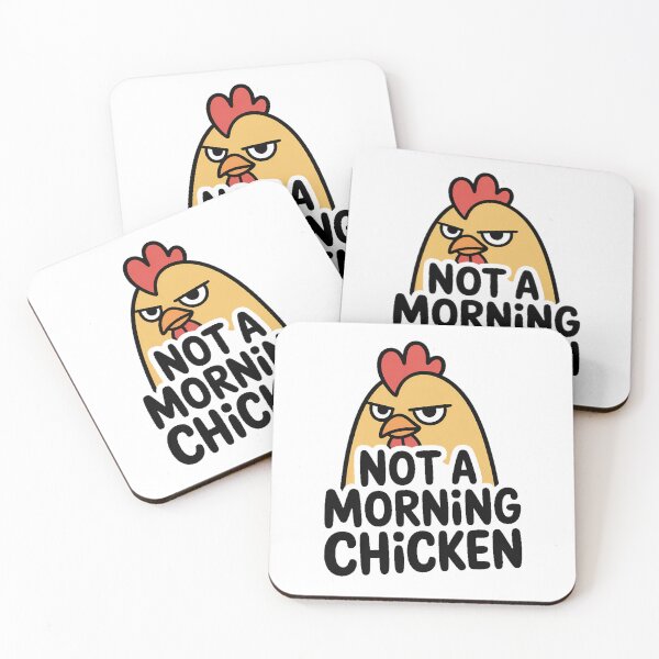 Item preview, Not A Morning Chicken designed and sold by theartfulaspie.