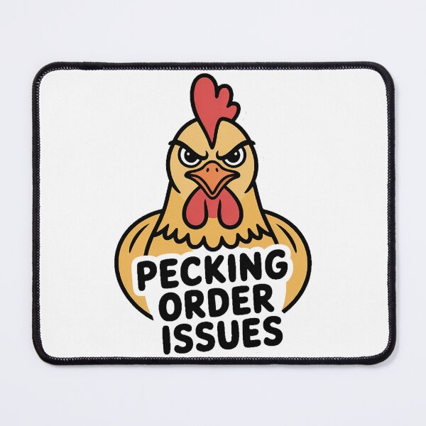 Item preview, Pecking Order Issues designed and sold by theartfulaspie.