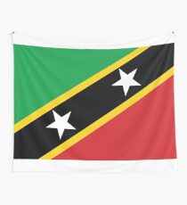 St. Kitts und Nevis Nationalflagge Wandbehang