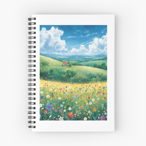 Item preview, Ghibli Inspired Landscape designed and sold by MariArtShopp.