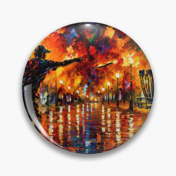 Item preview, Disc Golf bajo la lluvia en la ciudad designed and sold by DiscLula.