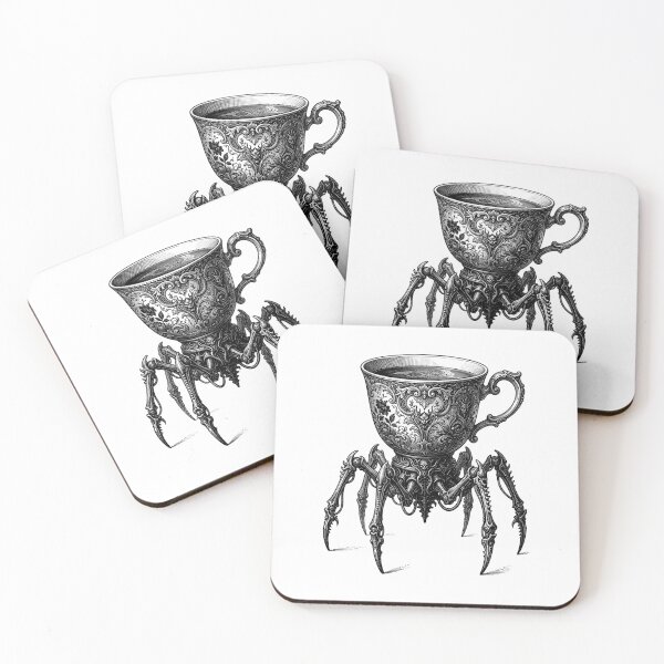 Item preview, Spider Tea Party designed and sold by krabbaraban.