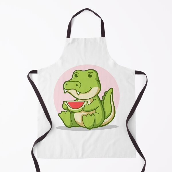 Item preview, Cute Baby Crocodile Eating Watermelon designed and sold by anthonyplynch.