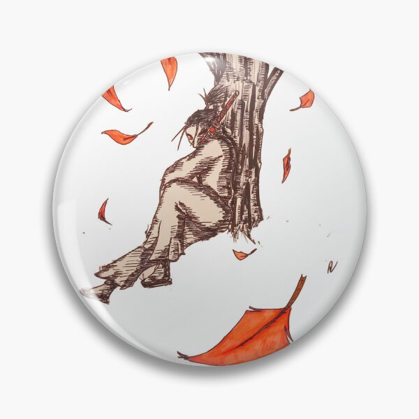 Item preview, Samurai under the cherry blossoms designed and sold by Rvartbook.