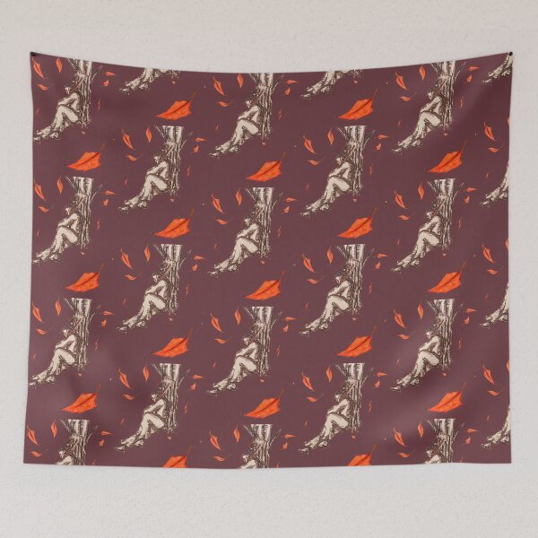 Item preview, Samurai under the cherry blossoms designed and sold by Rvartbook.