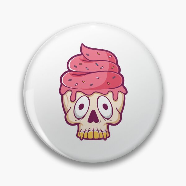Item preview, Pink Soft Serve Skull Dessert designed and sold by anthonyplynch.