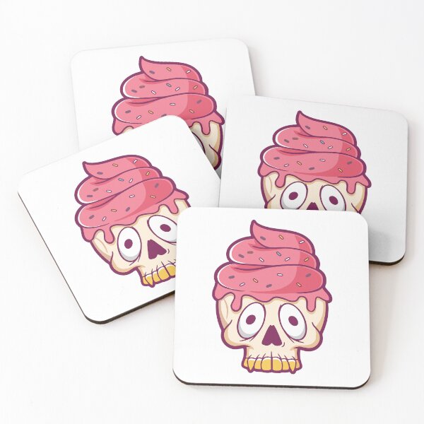 Item preview, Pink Soft Serve Skull Dessert designed and sold by anthonyplynch.