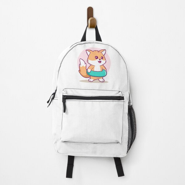Item preview, Cute Summer Fox with Lifebuoy designed and sold by anthonyplynch.