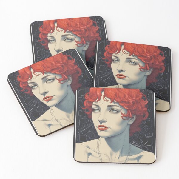Item preview, Red-Haired Woman  designed and sold by Bleudawn7.