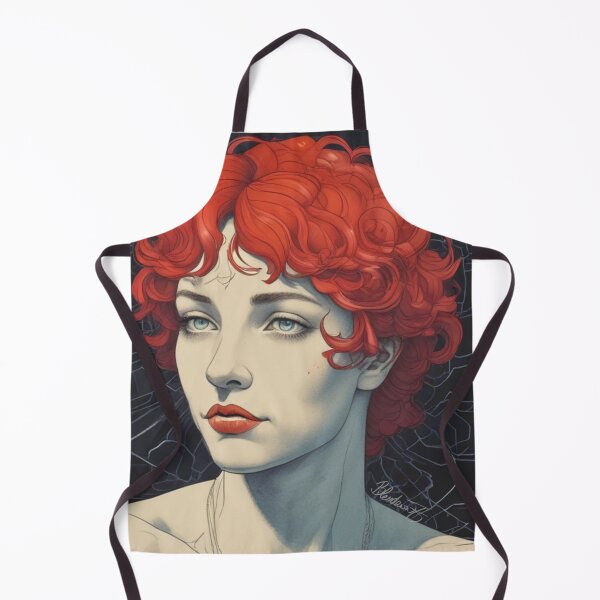 Item preview, Red-Haired Woman  designed and sold by Bleudawn7.