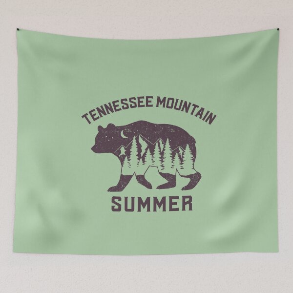 Item preview, Tennessee Mountain Summer, Mountains designed and sold by HoppingCreation.