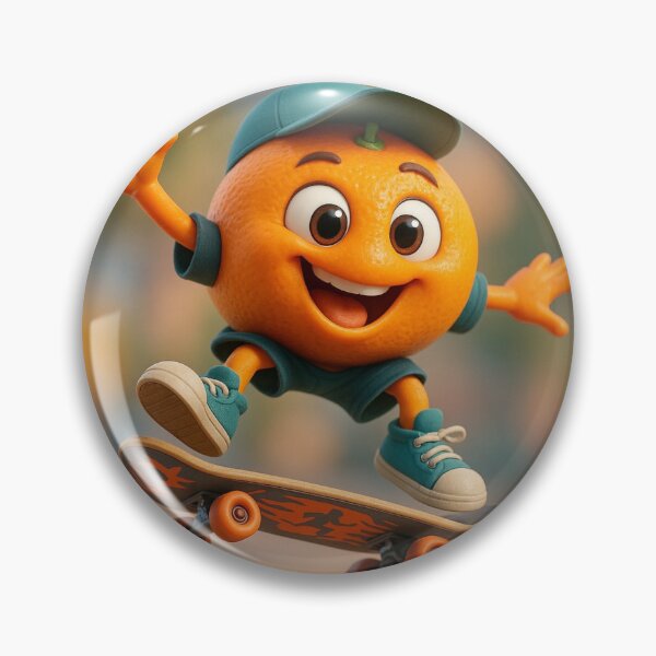 Item preview, Skater Tangerine designed and sold by Sillytoe.