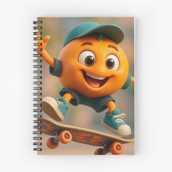 Item preview, Skater Tangerine designed and sold by Sillytoe.