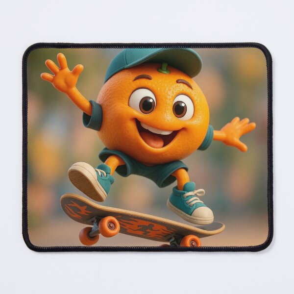 Item preview, Skater Tangerine designed and sold by Sillytoe.