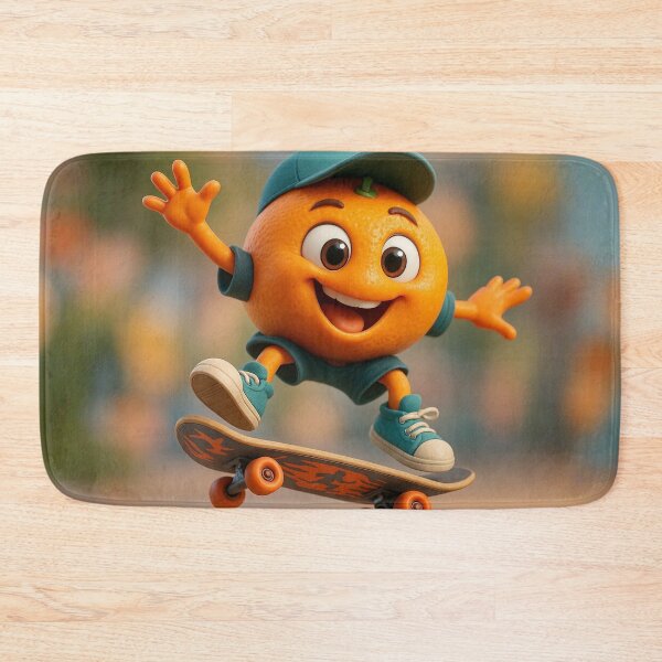 Item preview, Skater Tangerine designed and sold by Sillytoe.