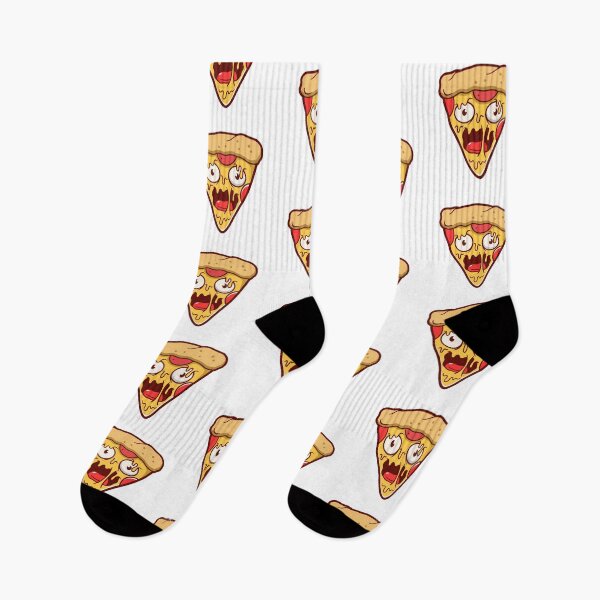 Item preview, Scared Zombie Pizza Slice Cartoon designed and sold by anthonyplynch.